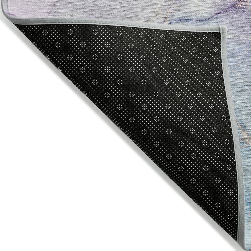 Almisi Modern Art-Inspired Weather Resistant Versatile Elegance Outdoor Rug