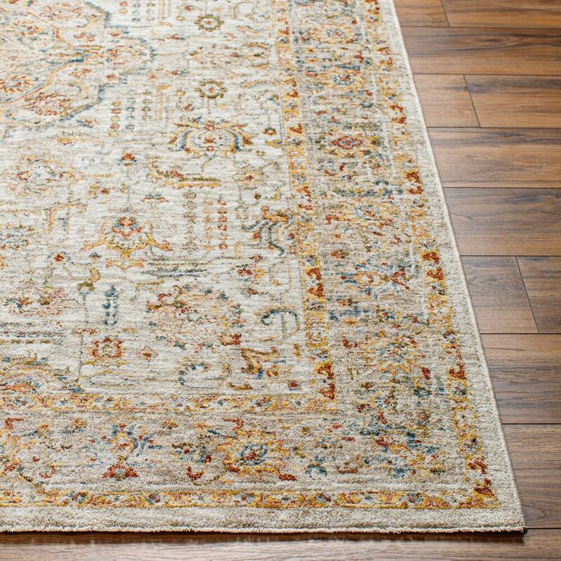 Livabliss Transitional Mona Lisa Medallion Area Rug