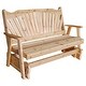 preview thumbnail 17 of 16, Pine 5' Fanback Glider Unfinished