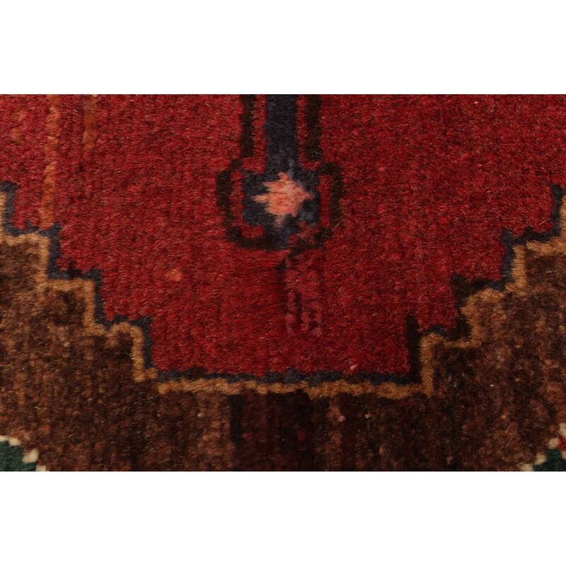 ECARPETGALLERY Hand-knotted Konya Anatolian Dark Red Wool Rug - 3'8 x 9'4