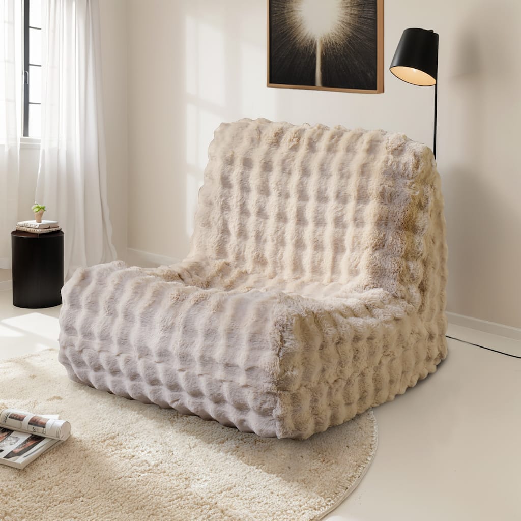 HOOOWOOO Lazy Floor Sofa Couch Corner Fireside Chair