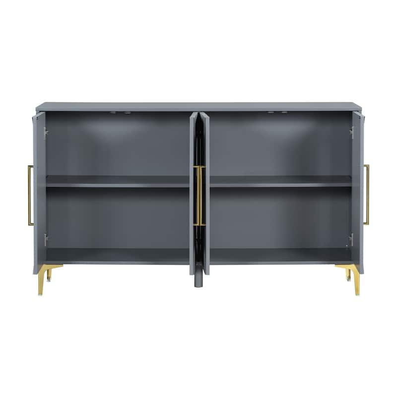 Unique Four Door Cabinet