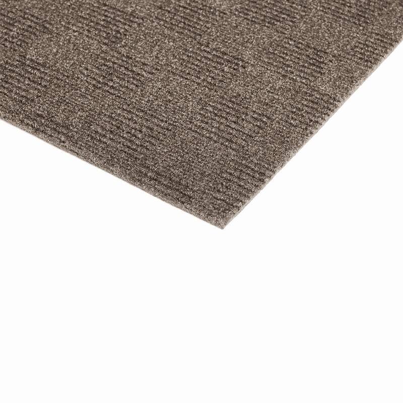 Foss Floors Crochet 24"x24" Peel and Stick Indoor/Outdoor Carpet Tiles 15/Box