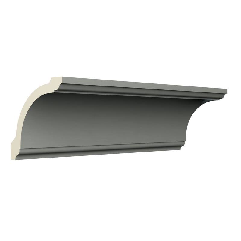 2 7/8"H x 3"P x 4 1/8"F x 96"L Wesley Crown Moulding - 1-Pack