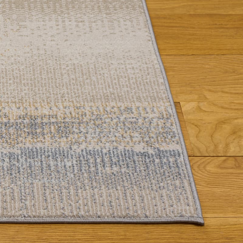 SAFAVIEH Blair Machine Washable Akkie Slip Resistant Contemporary Rug