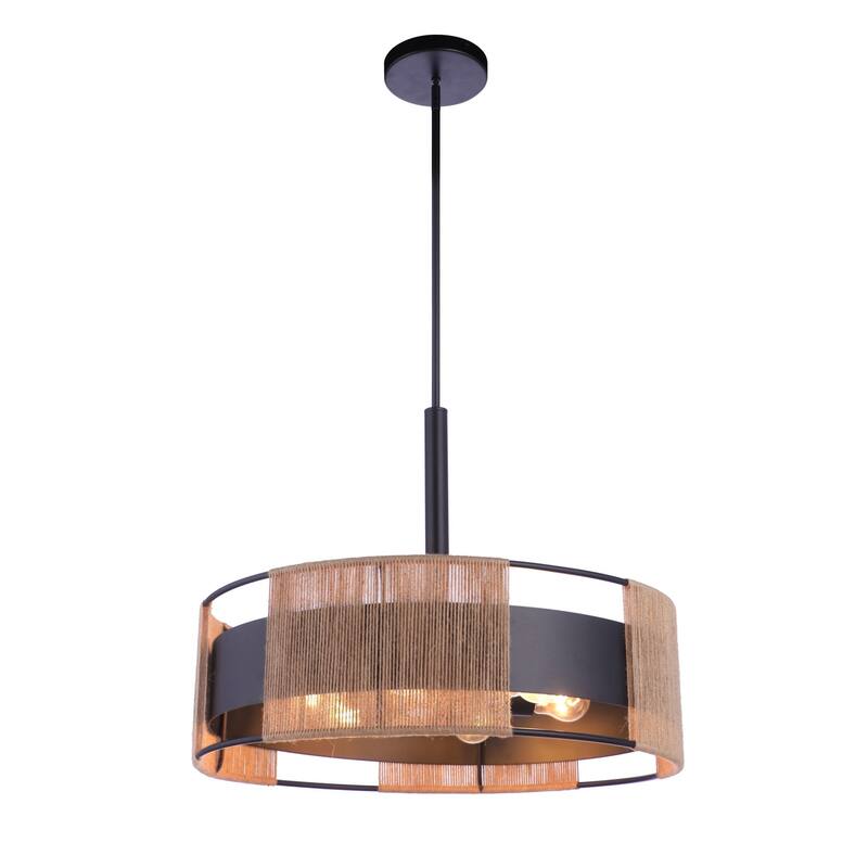 Craftmade 59096 Kensey 6 Light 24" Wide Suspension Pendant