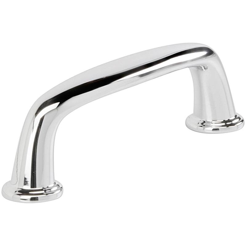 Amerock Kane 3 Inch Center to Center Handle Cabinet Pull - Polished Chrome