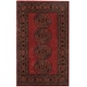 preview thumbnail 6 of 13, SAFAVIEH Handmade Heritage Kali Traditional Oriental Wool Rug 3' x 5' - Red - Rectangle