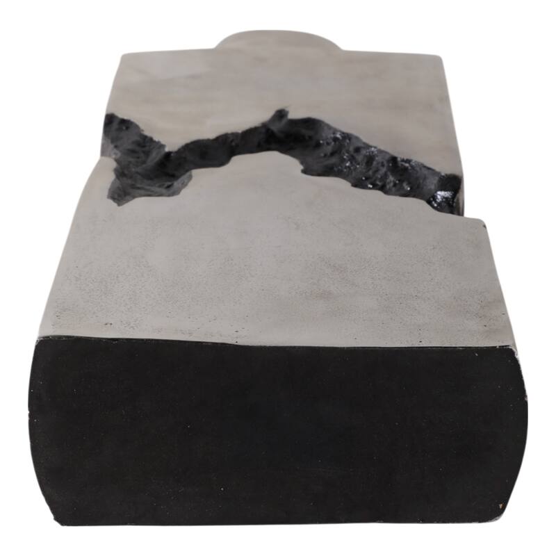 Metal Modern Sculptural Decorative Vase Abstract Design Artistic Form