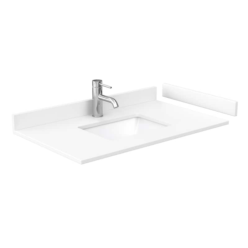 Wyndham Collection Maroni 36" Free Standing Single Basin Vanity Set