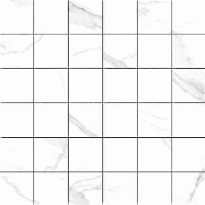 The Tile Life Cheyenne 2x2 White Porcelain Floor, Wall & Backsplash Tile