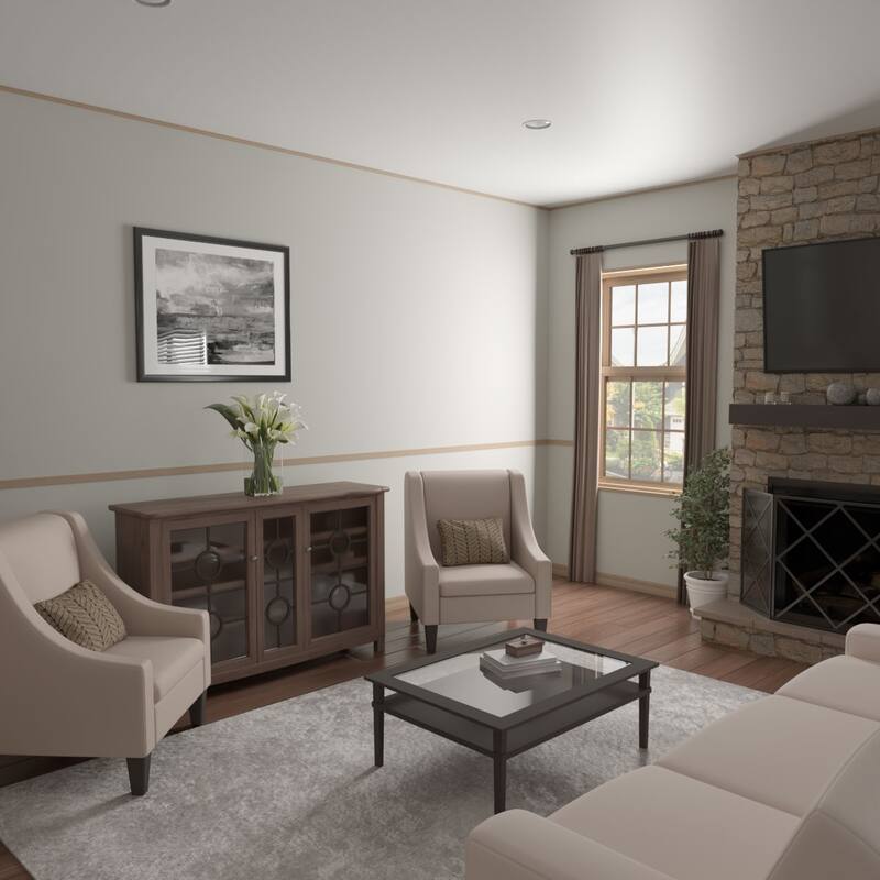 WM100: 11/16-in D x 11/16-in W x 96-in L Americraft Solid Hardwood Stain Grade Cove Moulding
