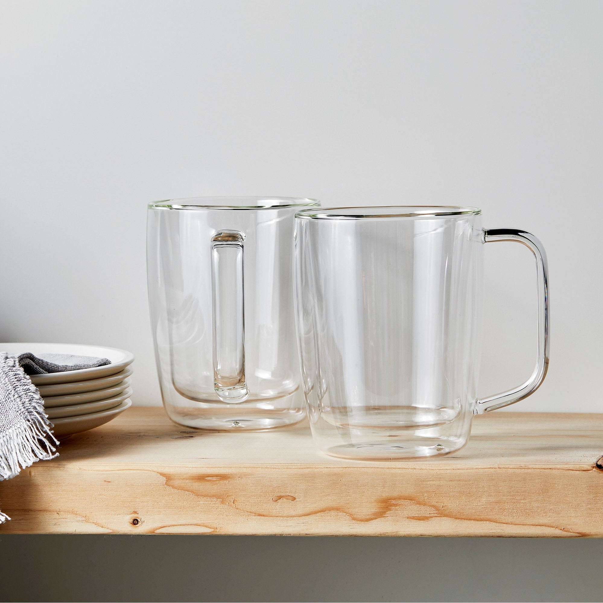 Double Wall Glass Cup – Hendsy