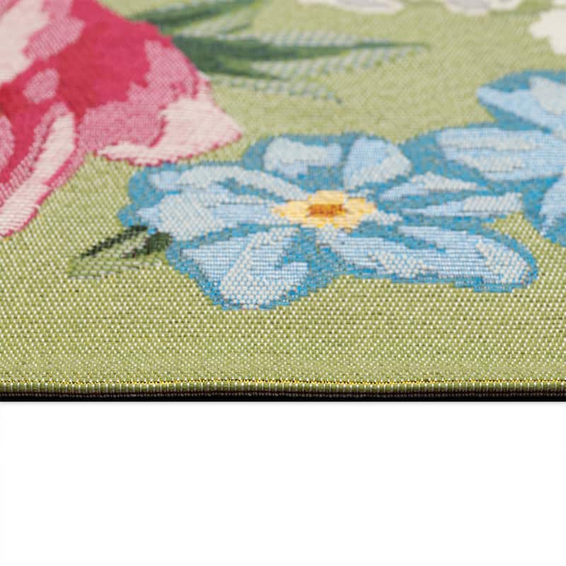 Liora Manne Esencia Secret Garden Indoor/Outdoor Mat