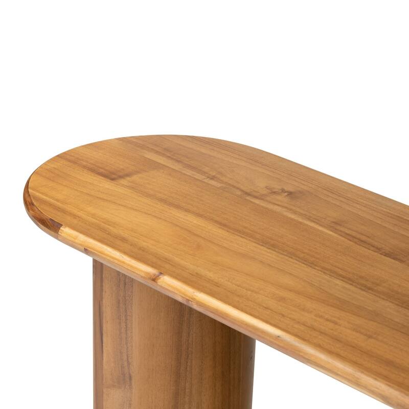 Fairbank Large Console Table-Sandy Acacia