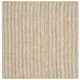 SAFAVIEH Jerneja Handmade Solid Chunky Jute Area Rug - 6' x 6' Square - Sage/Natural
