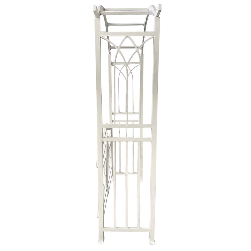 Aluminum Garden Arch with Gate