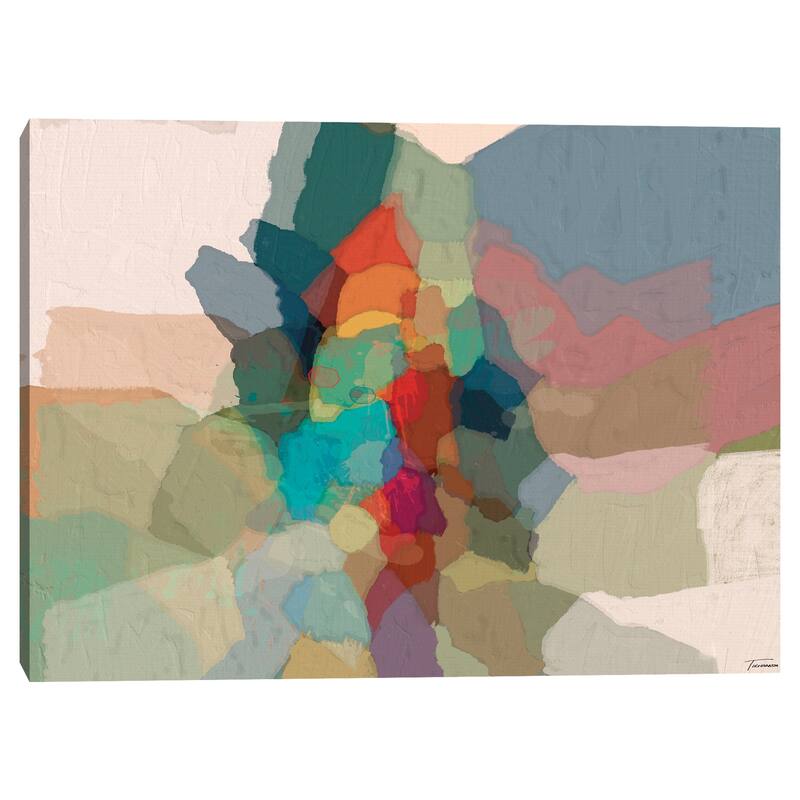 Cascade III by Michael Tienhaara Canvas Art Print