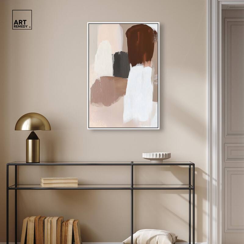 Veiled Browns Canvas by Art Remedy
