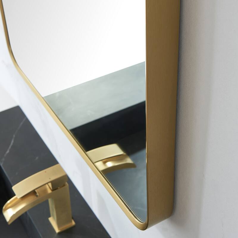Mutriku Rectangle Aluminum Framed Wall Mount Mirror