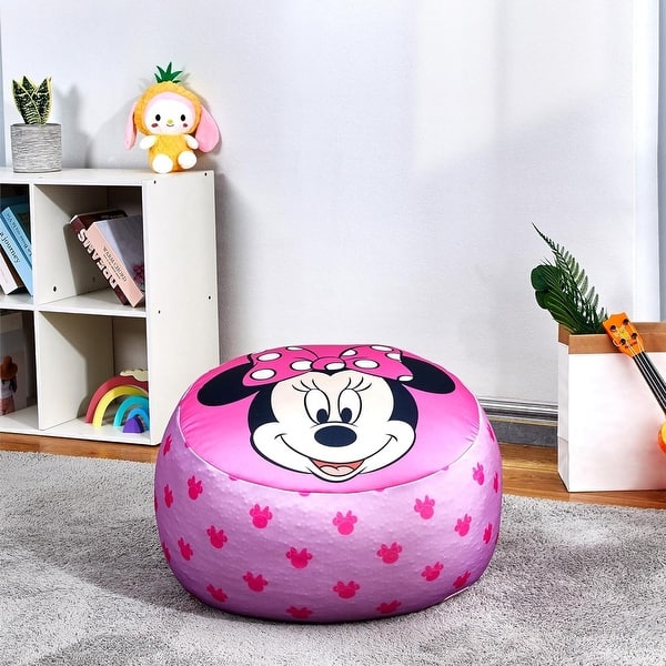 slide 2 of 6, Disney Minnie Mouse Smooshie Bean Bag Chair