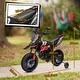 preview thumbnail 9 of 18, Electric Motorcycle for Kids with Training Wheels