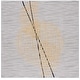 preview thumbnail 6 of 29, SAFAVIEH Odyssey Vandna Mid-Century Modern Rug 6'7" Square - Grey/Gold - Square