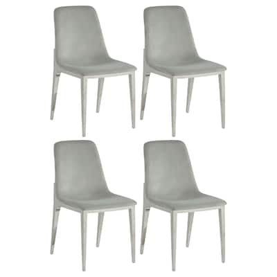 Chrome Leg Side Chairs (Set of 4)