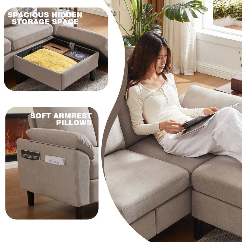 3-Pieces living room set