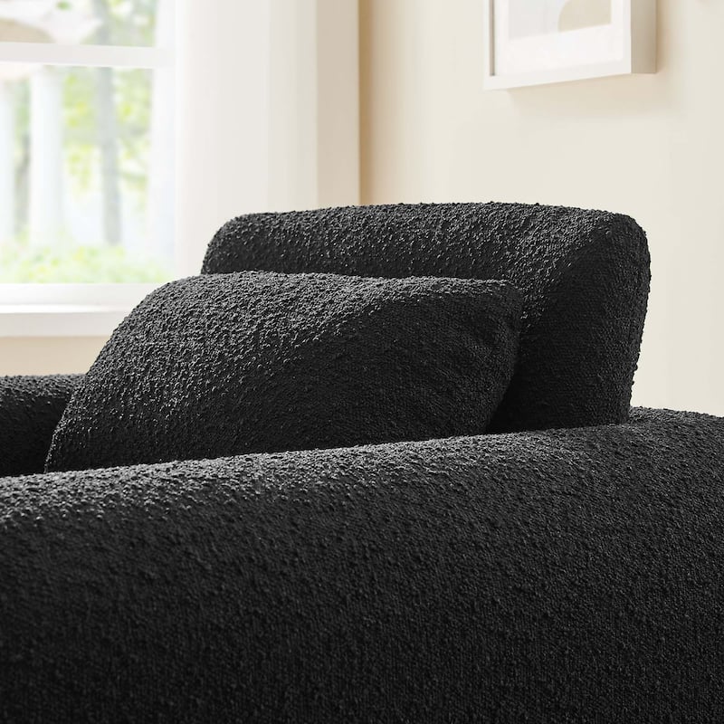 Waverly Boucle Upholstered Armchair