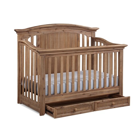 Convertible Crib Brown