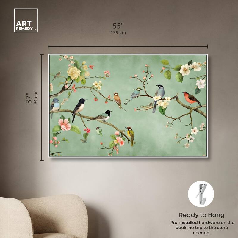 Restful View Canvas by Art Remedy