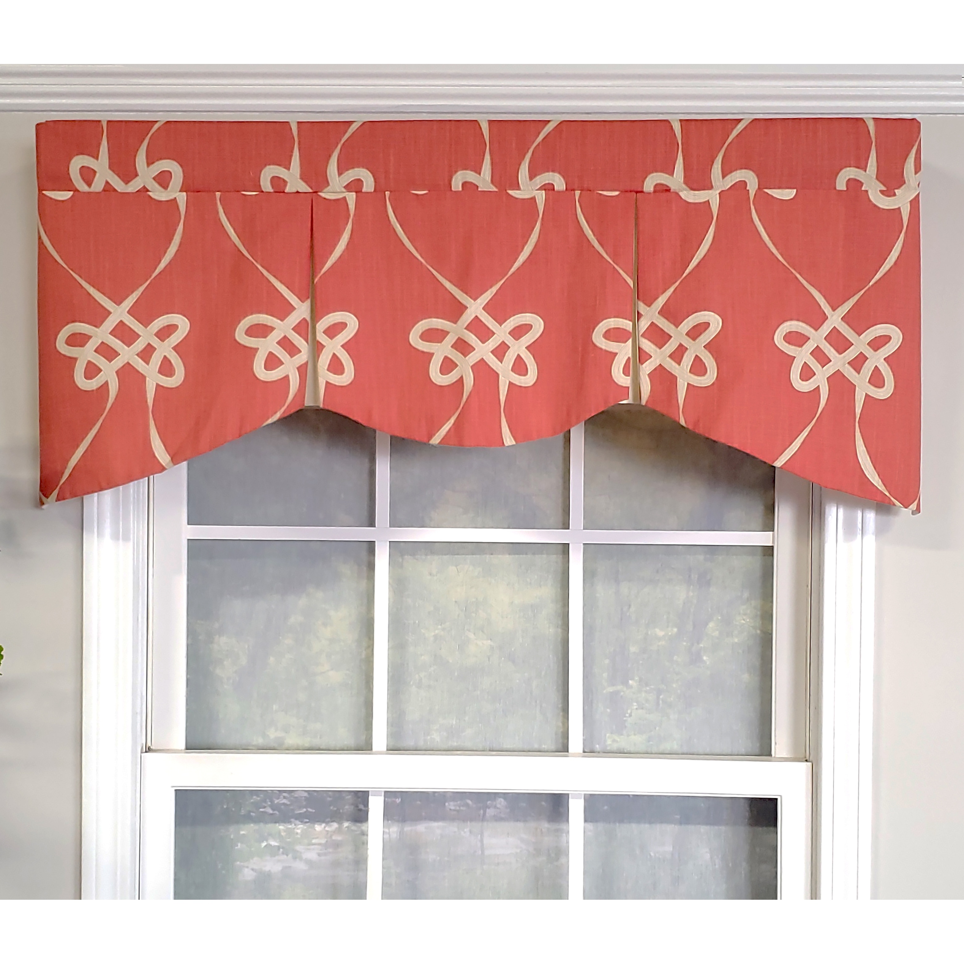 RLF Home Cordon Mandy Pleated Valance