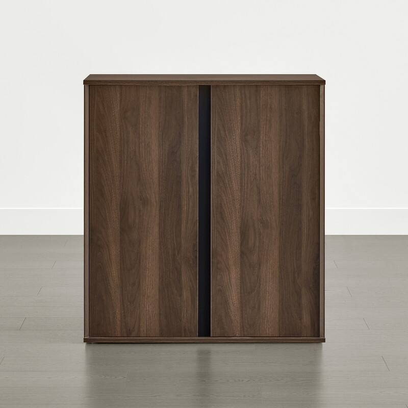 Spruce & Spring 31.5" Modern Industrial Sideboard Cabinet Storage Cabinet