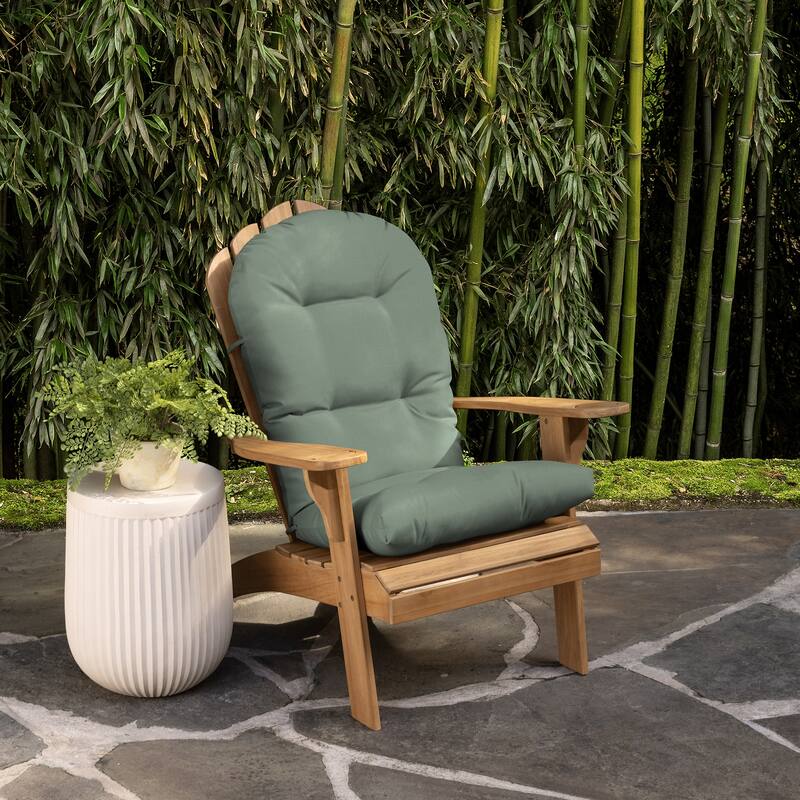 ARDEN earthFIBER Outdoor Adirondack Cushion, 2 Pack, 21.5 x 48
