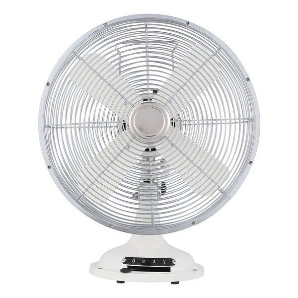 12'' Retro 3-Speed Metal Table Fan - Bed Bath & Beyond