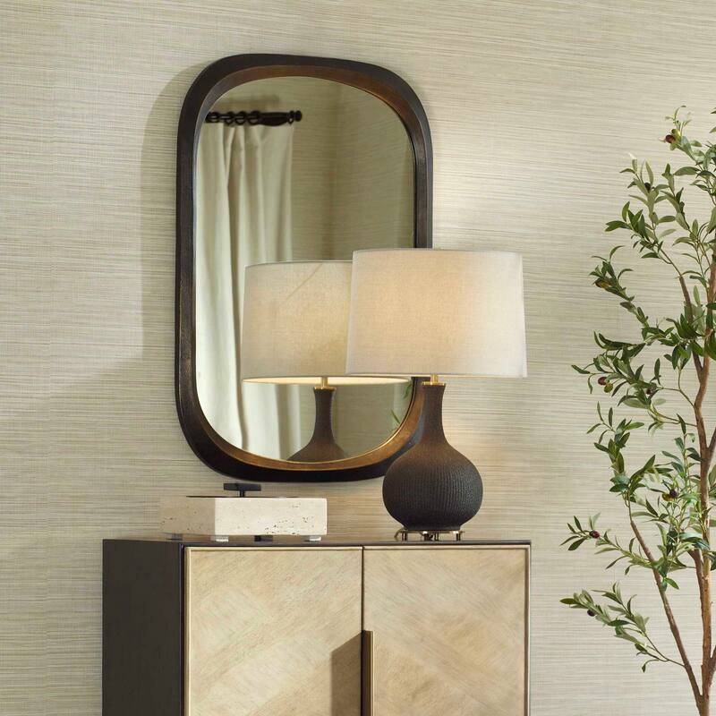 Uttermost Malone Bronze Mirror