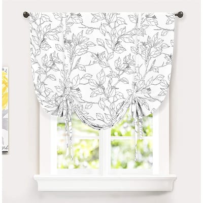 Carson Carrington Tappet Sketch Tie Up Blackout Window Curtain