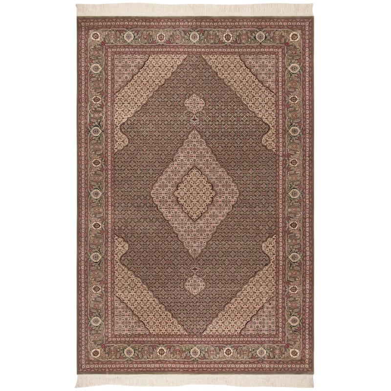 SAFAVIEH Couture Hand-knotted Tabriz Herati Giuditta Traditional Oriental Wool