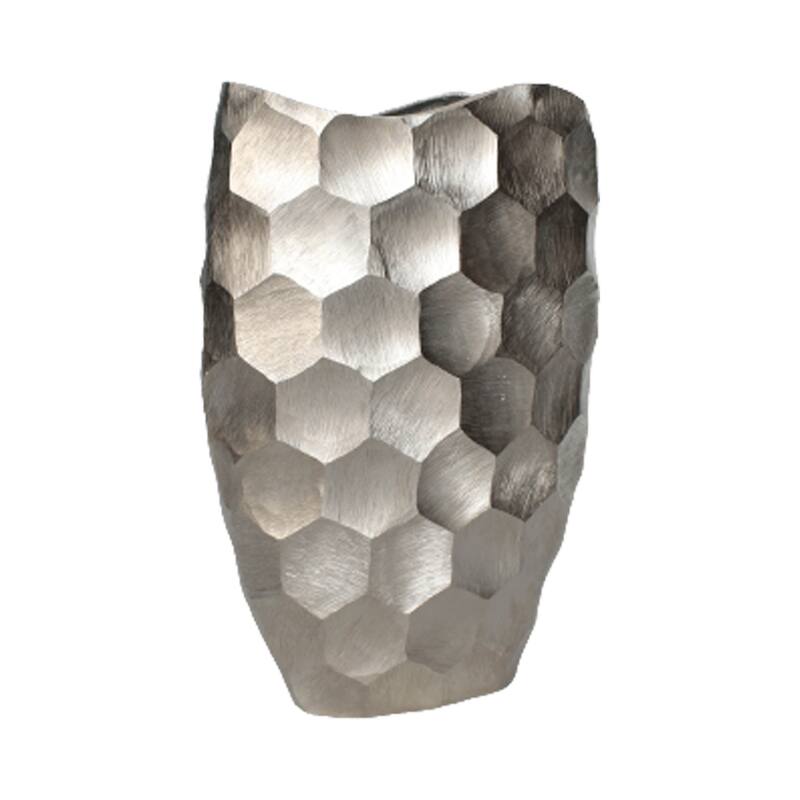 Sagebrook Home Metal, Honeycomb Vase
