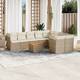Option Beige-4x corner+5x middle+table
