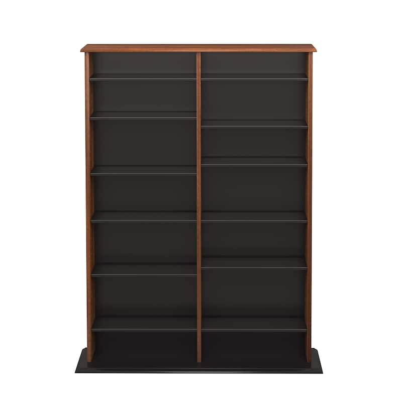 Prepac Media Storage Display Cabinet 8.75" D x 38.75" W x 51" H