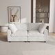 preview thumbnail 9 of 20, 78" Cloud Sectional Couch, Modular Sofa, Plush Soft Deep Seat Couch for Living Room