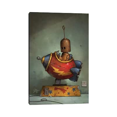 iCanvas "To Boldly Go" by Matt Dixon Canvas Print