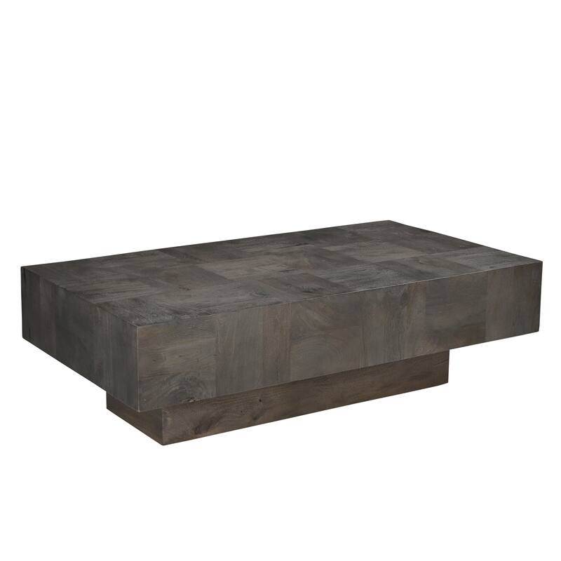 Caden 2-piece Solid Wood Living Room Table Set