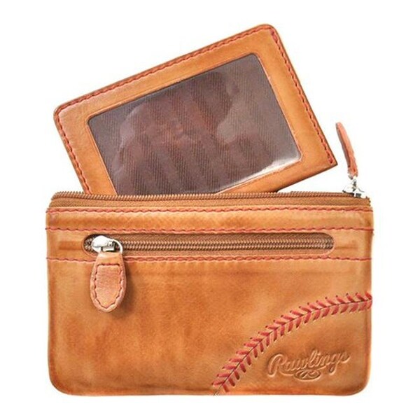 baseball purse leather