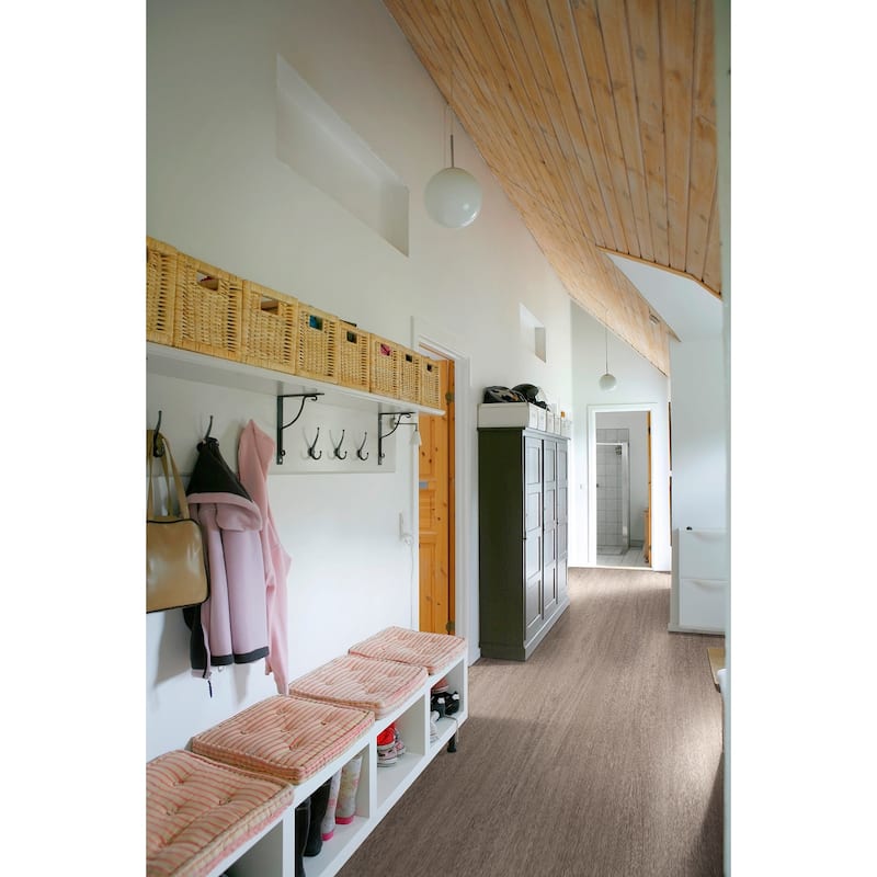 Ackland AKVTV-OSN Brushwood 94" x 3" Vinyl Glue Down Vinyl Flooring