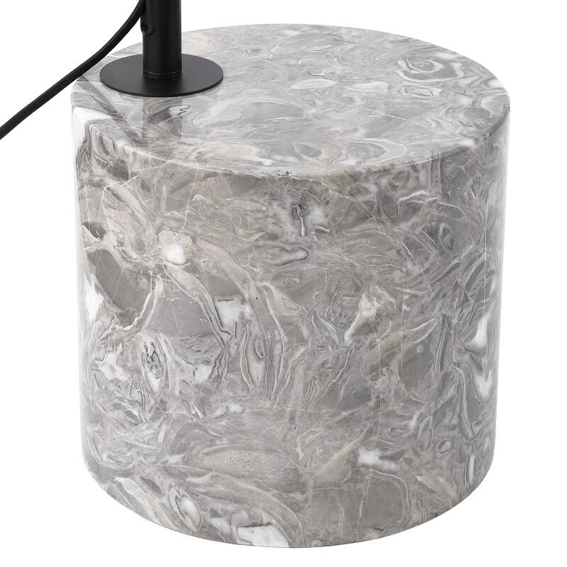 SAFAVIEH Couture Rosabellina 80-inch Marble Floor Lamp - 65"W x 14"D x 80"H