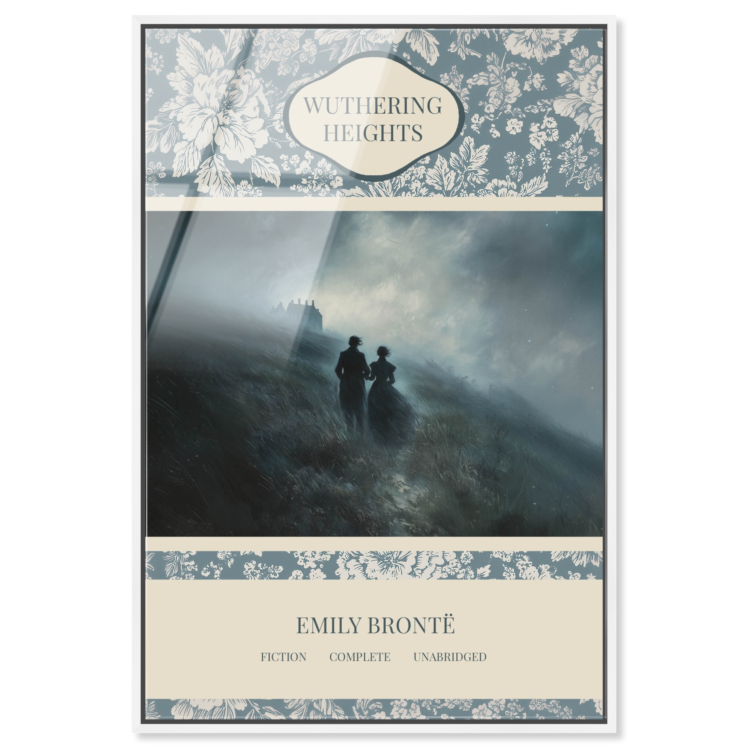 Classic Wuthering Heights Cover Vintage Acrylic by Art Remedy