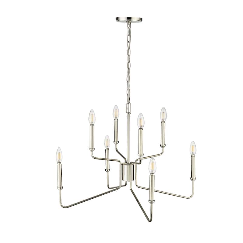 Millennium Lighting 29008 Raven 8 Light 28" Wide Taper Candle Style